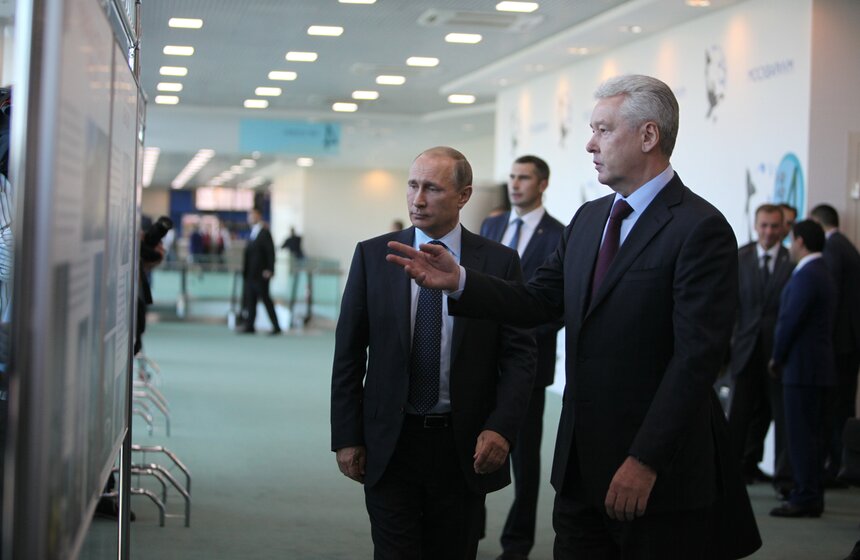 Владимир Путин и Сергей Собянин осмотрели "Москвариум" на ВДНХ 22 фото