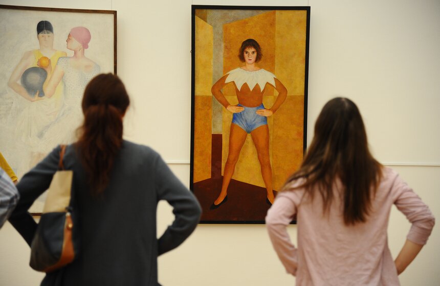 Посетителям Третьяковки рассказали о спорте в искусстве ХХ века 3 фото