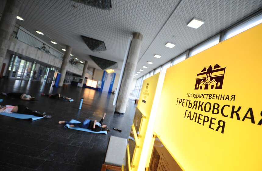 Посетителям Третьяковки рассказали о спорте в искусстве ХХ века 16 фото