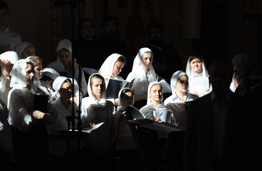 Патриарх Кирилл освятил возрожденный Князь-Владимирский храм 4 фото