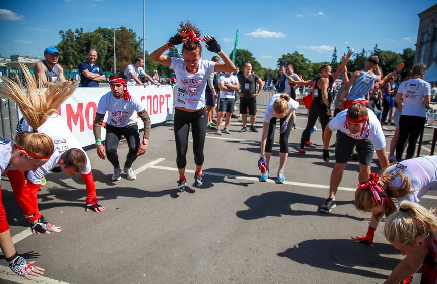 Международная гонка Tough Viking состоялась в Москве 14 фото