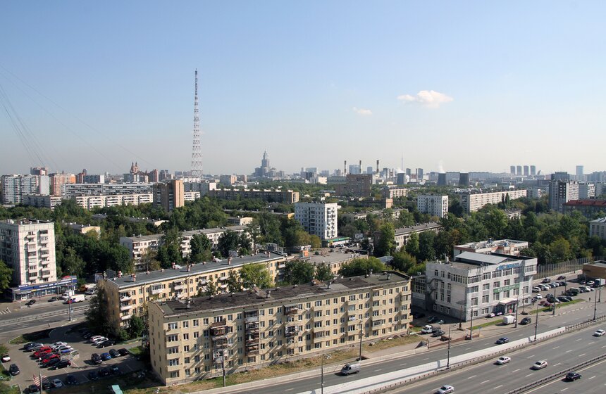 Летняя Москва с высоты птичьего полета 3 фото