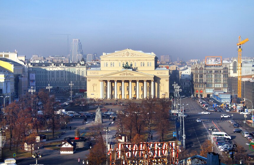 Летняя Москва с высоты птичьего полета 1 фото