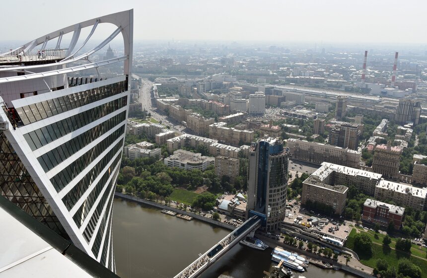 Летняя Москва с высоты птичьего полета 7 фото