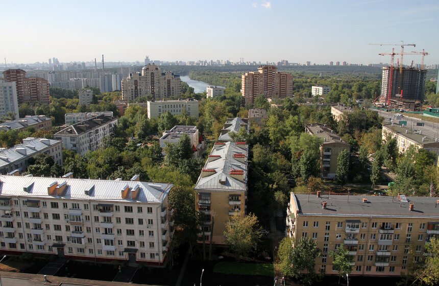 Летняя Москва с высоты птичьего полета 5 фото