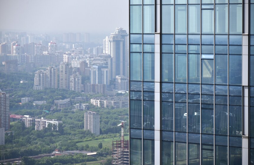 Летняя Москва с высоты птичьего полета 9 фото