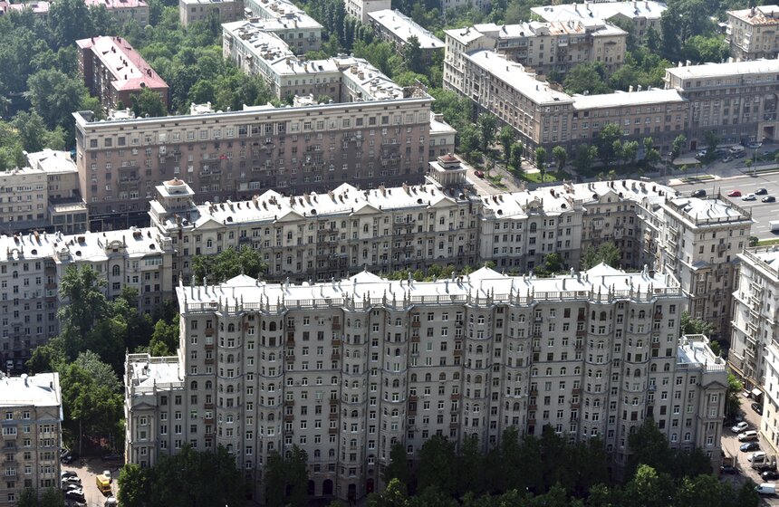 Летняя Москва с высоты птичьего полета 12 фото