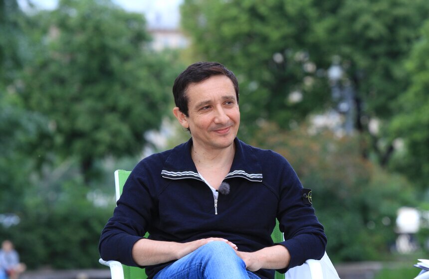 "Лето в парке": музыканты и актеры в гостях у "Москвы 24" 22 фото