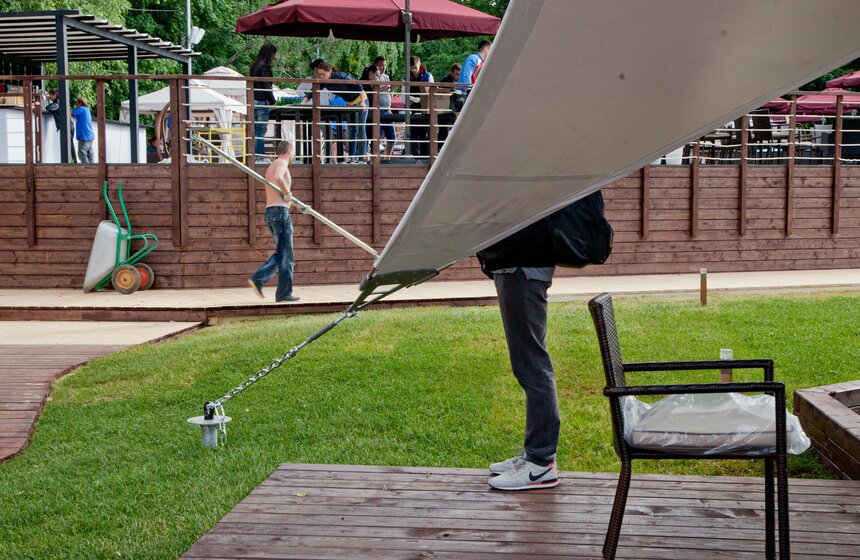 На ВДНХ готовят к открытию пляжную зону 2 фото