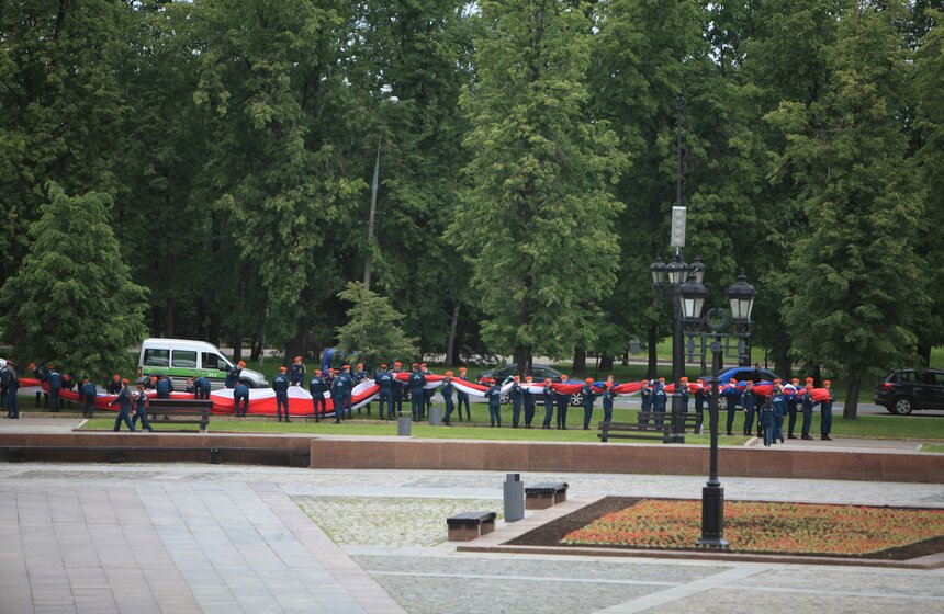 На Поклонной горе заложили березовую рощу Героев 2 фото