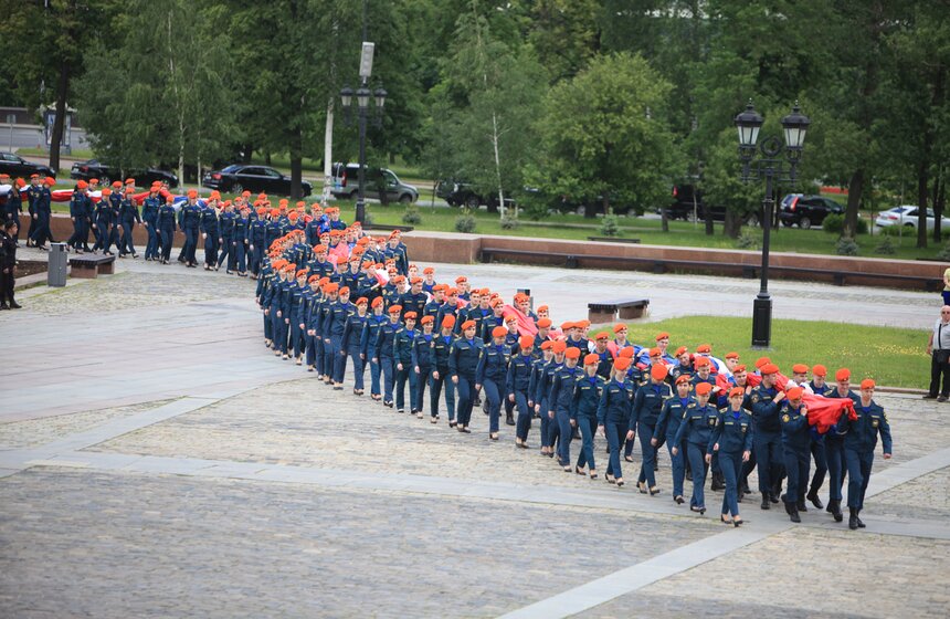 На Поклонной горе заложили березовую рощу Героев 3 фото