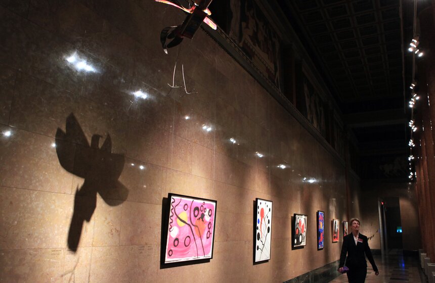 Ретроспектива Александра Колдера в ГМИИ имени Пушкина 15 фото