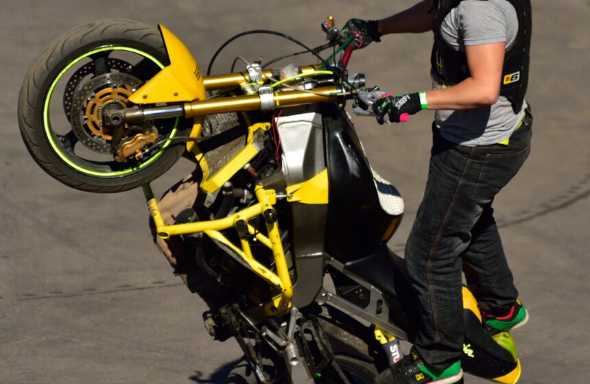 Шоу каскадеров Fire Angels Motors 6 фото