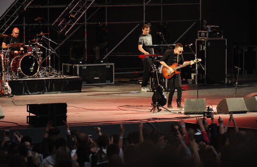 Концерт группы "Звери" в Зеленом театре 23 фото