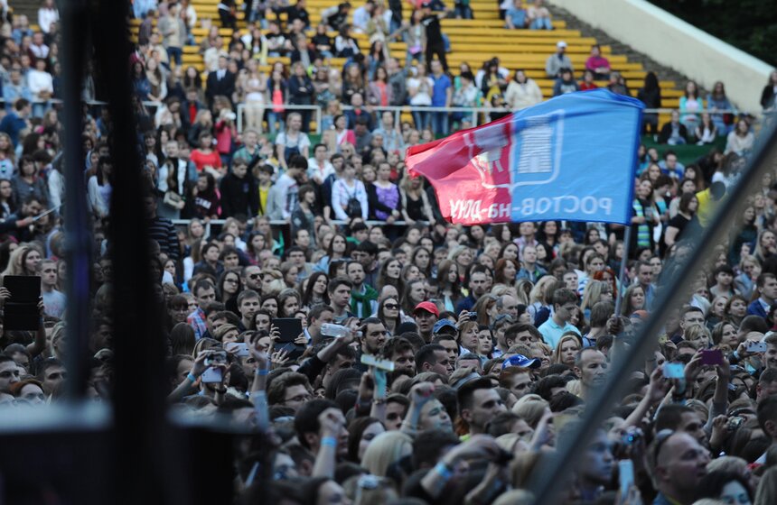 Концерт группы "Звери" в Зеленом театре 26 фото