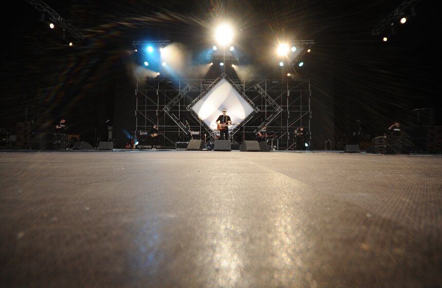 Концерт группы "Звери" в Зеленом театре 10 фото