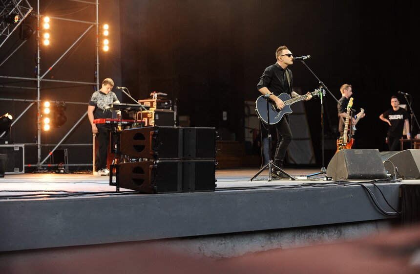 Концерт группы "Звери" в Зеленом театре 8 фото