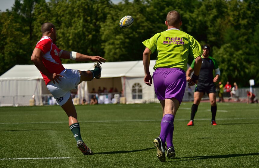 В "Лужниках" прошел этап Европейской серии Гран-При по регби-7 4 фото