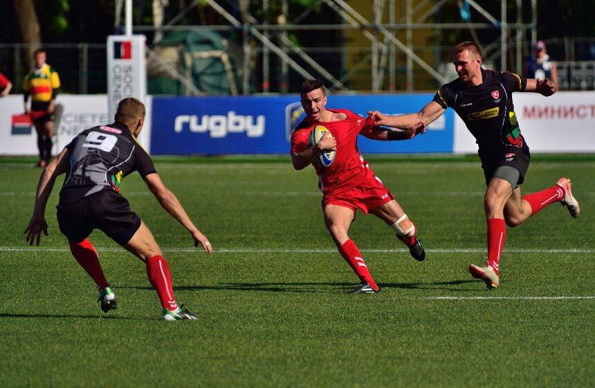 В "Лужниках" прошел этап Европейской серии Гран-При по регби-7 15 фото