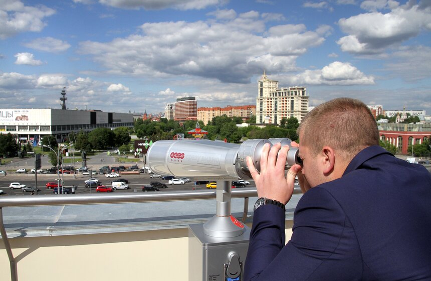 Сергей Собянин открыл обновленную входную группу парка Горько 9 фото