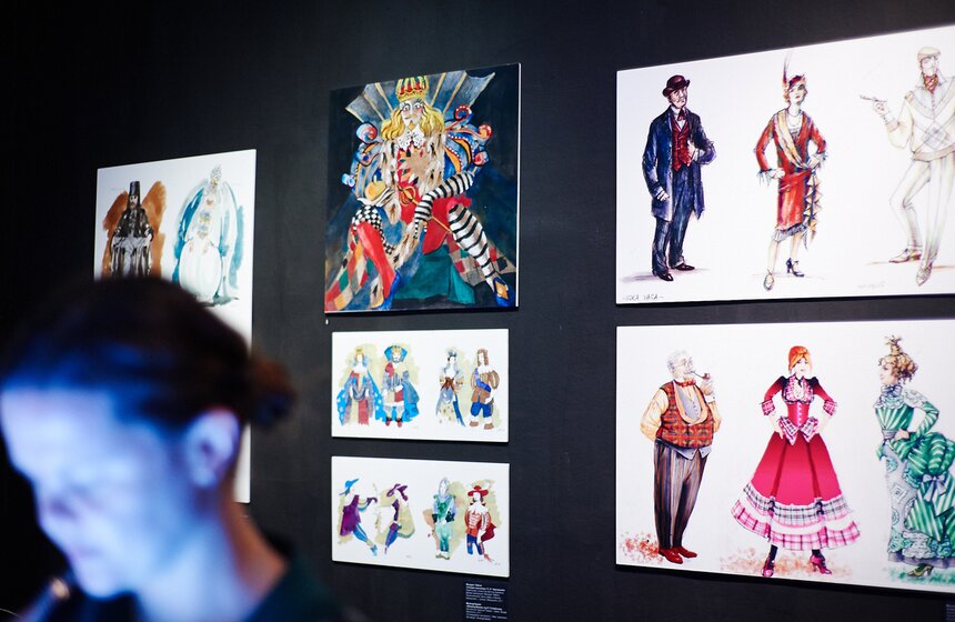 Выставка "Театральный костюм на рубеже веков" в музее Бахрушина 19 фото