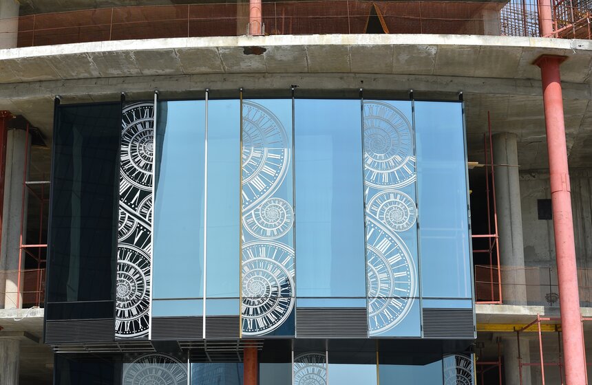 Сергей Собянин проинспектировал строительство "Москвы-Сити" 13 фото