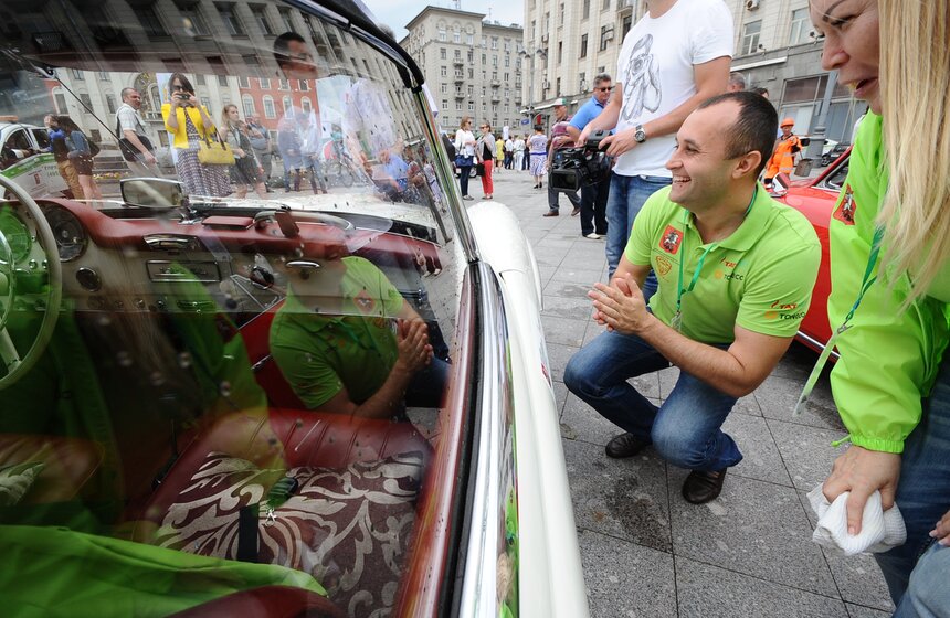 Экологический автопробег: из прошлого в будущее на электромобиле 13 фото