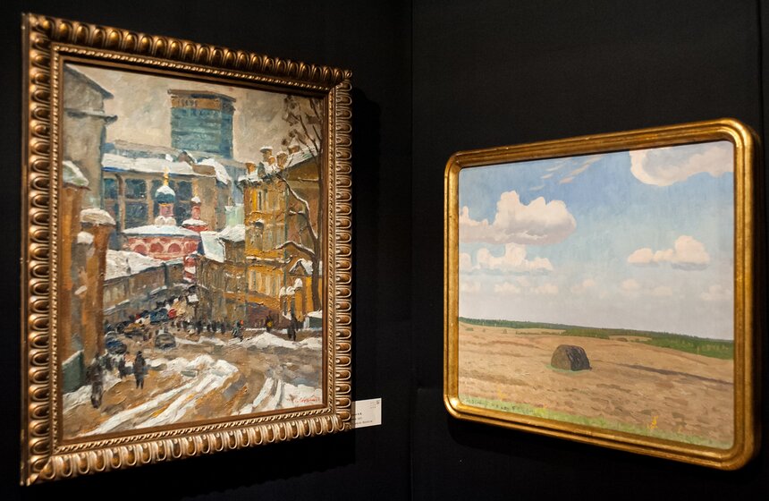 В галерее "Лорие" открылась выставка "Две столицы" 1 фото