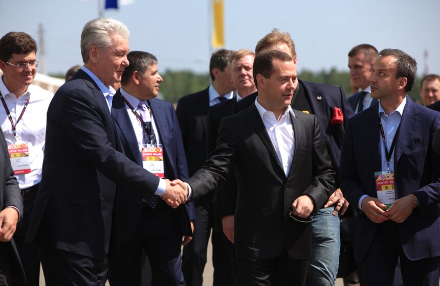 Сергей Собянин посетил инновационный центр "Сколково" 7 фото