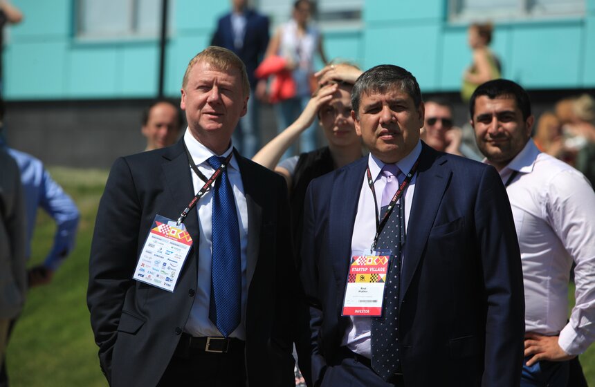 Сергей Собянин посетил инновационный центр "Сколково" 10 фото