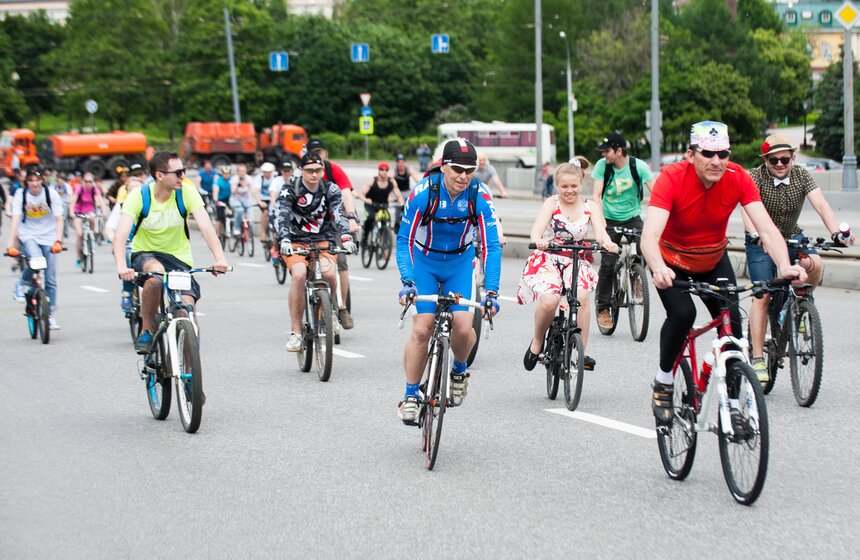 В столице завершился V Московский велопарад 23 фото