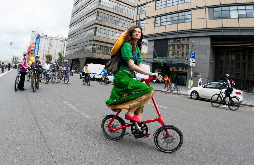 В столице завершился V Московский велопарад 13 фото