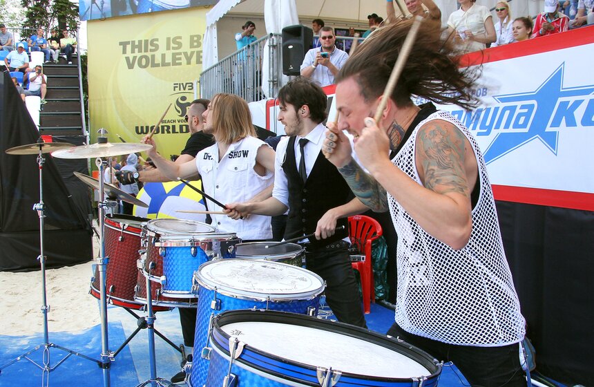 В Москве прошел этап Мирового тура FIVB по пляжному волейболу 13 фото