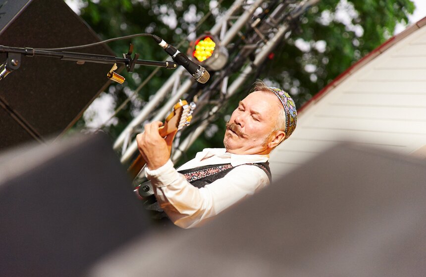 Группа "Чайф" выступила в саду "Эрмитаж" 21 фото