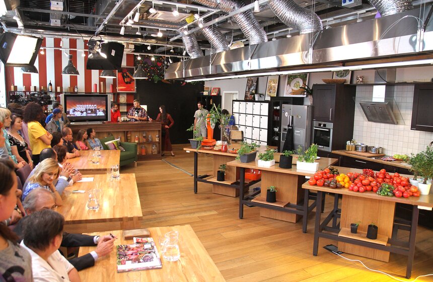 Как проходят съемки программы "Пищевая революция" 1 фото