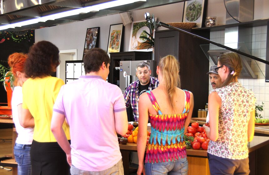 Как проходят съемки программы "Пищевая революция" 4 фото
