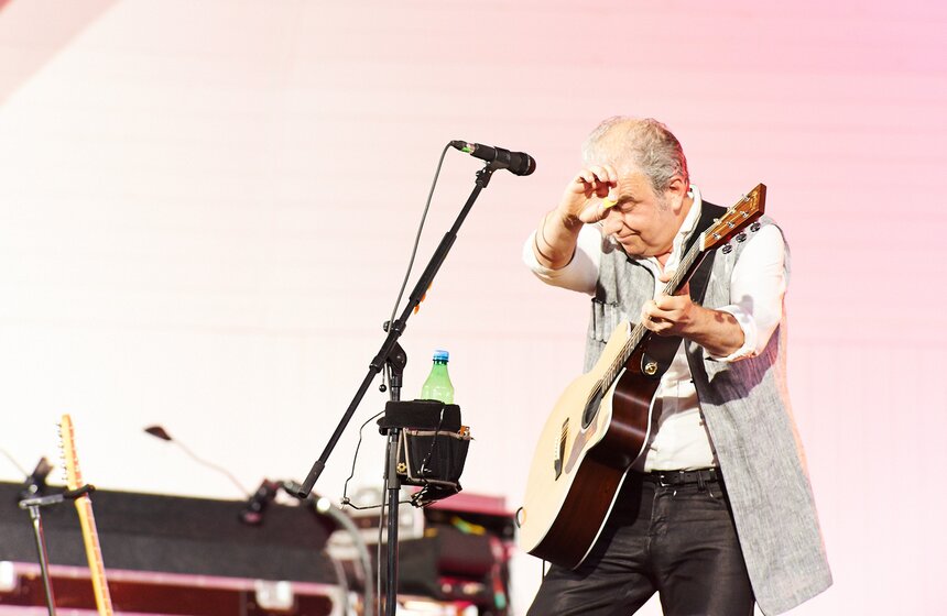 Группа "Чайф" выступила в саду "Эрмитаж" 18 фото