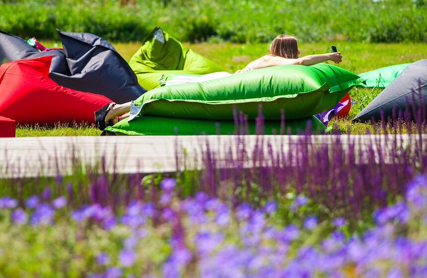 Фестиваль садов и цветов в парке искусств МУЗЕОН 10 фото