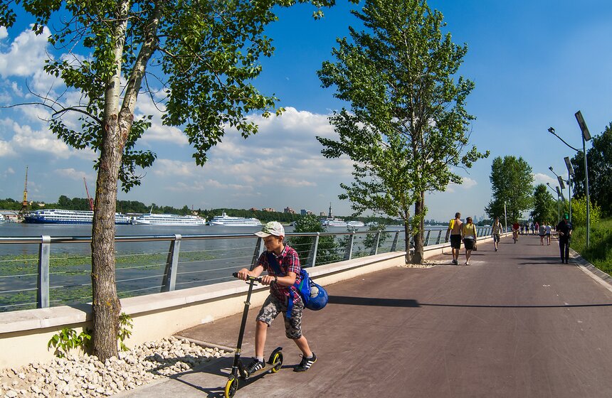 "Цветущий парк": Лето в "Северном Тушине" 10 фото