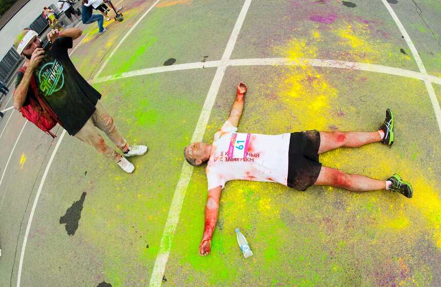 В Москве состоялся "Красочный забег" 27 фото