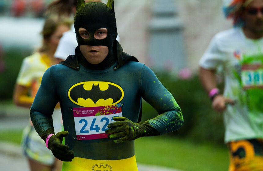 В Москве состоялся "Красочный забег" 15 фото