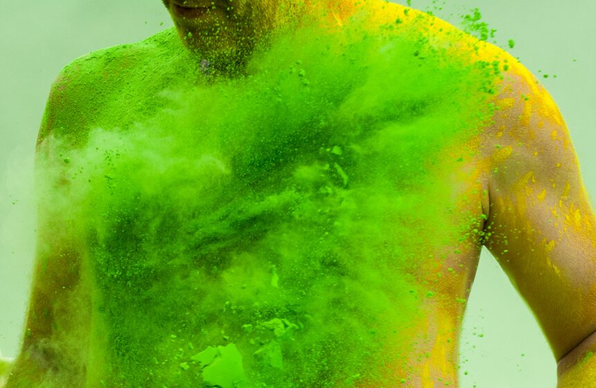 В Москве состоялся "Красочный забег" 20 фото