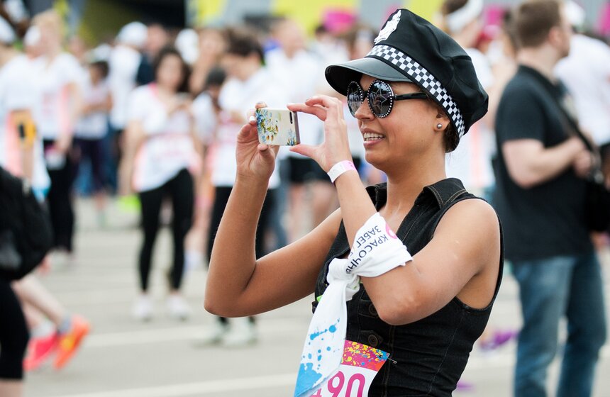 В Москве состоялся "Красочный забег" 2 фото