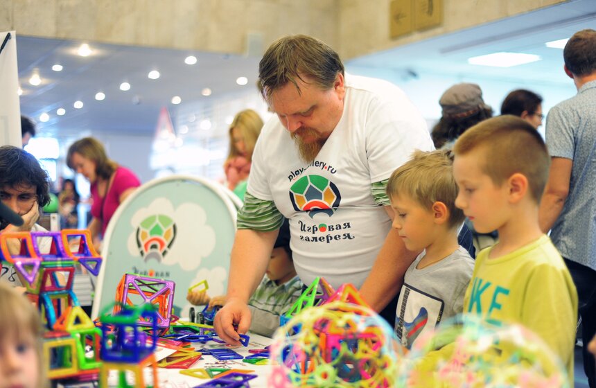 В Москве прошел семейный праздник "Папа Фест" 13 фото