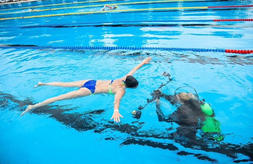 В "Лужниках" открылся летний аквакомплекс 26 фото