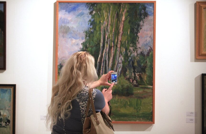 Выставка "Русский авангард" в МВЦ "Рабочий и Колхозница" 5 фото