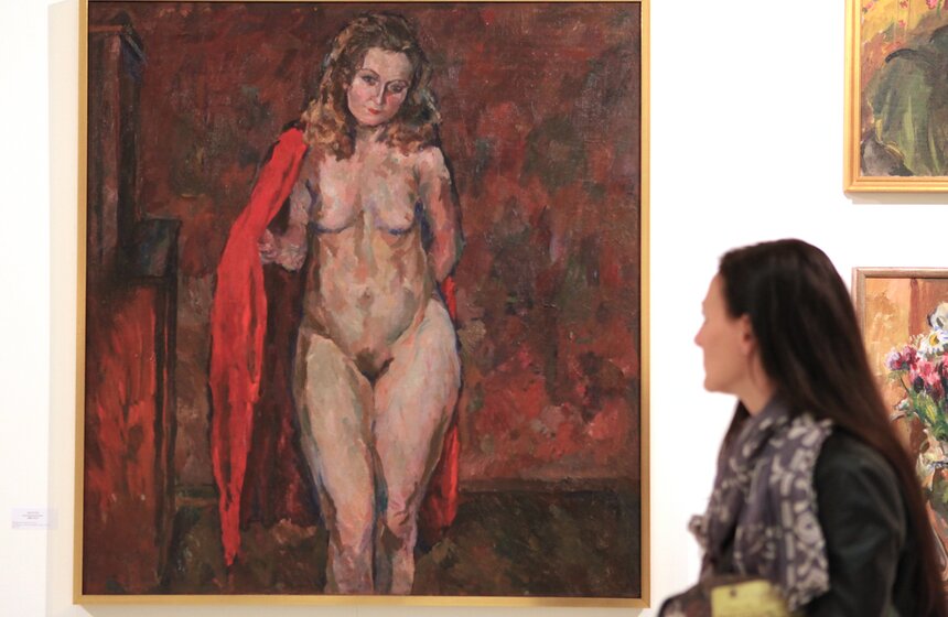 Выставка "Русский авангард" в МВЦ "Рабочий и Колхозница" 6 фото