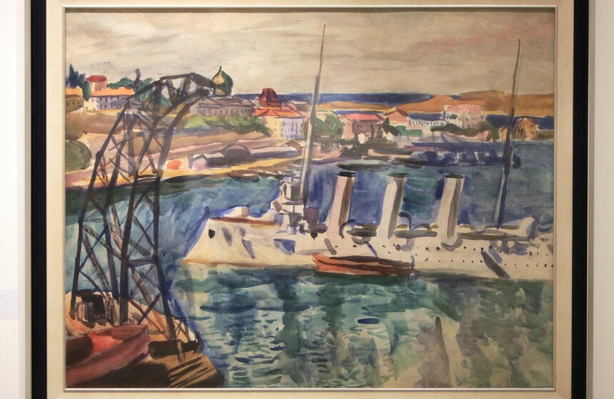 Выставка "Русский авангард" в МВЦ "Рабочий и Колхозница" 20 фото