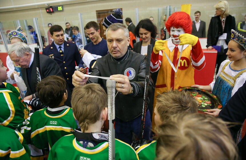 В Москве состоялся финал турнира по хоккею "Золотая шайба" 8 фото