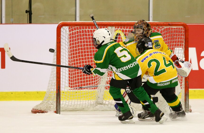 В Москве состоялся финал турнира по хоккею "Золотая шайба" 7 фото